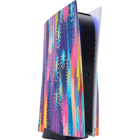Kaleidoscope Brush Stroke by Etta Vee PlayStation PS5 Skins